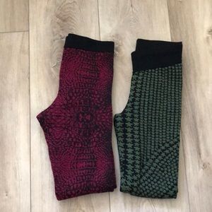 Torn by Ronny Kobo leggings size small